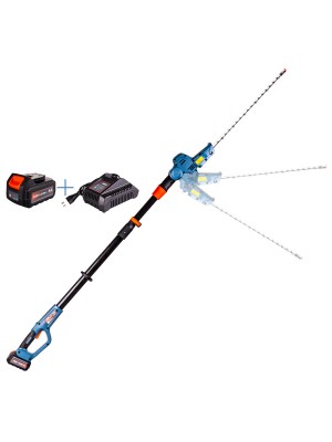 HTPX2-M-EU AKÜLÜ YÜKSEK ÇİT BİÇME MAKİNESİ 4.0Ah 